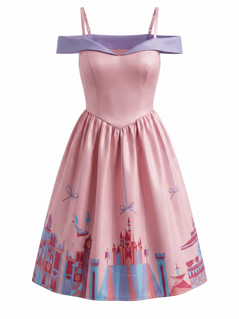 Disney Dress Shop Her Universe Pink Fantasyland Dress NWT